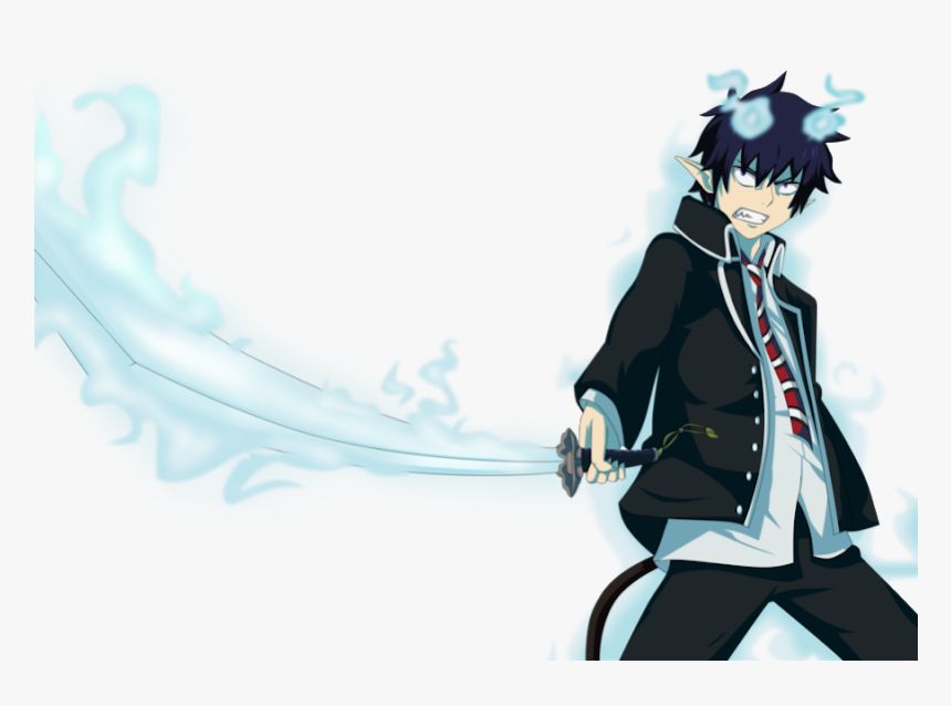 Ao No Blue Exorcist Rin Okumura Cosplay Costume Jacket - Rin Okumura No Background, HD Png Download, Free Download