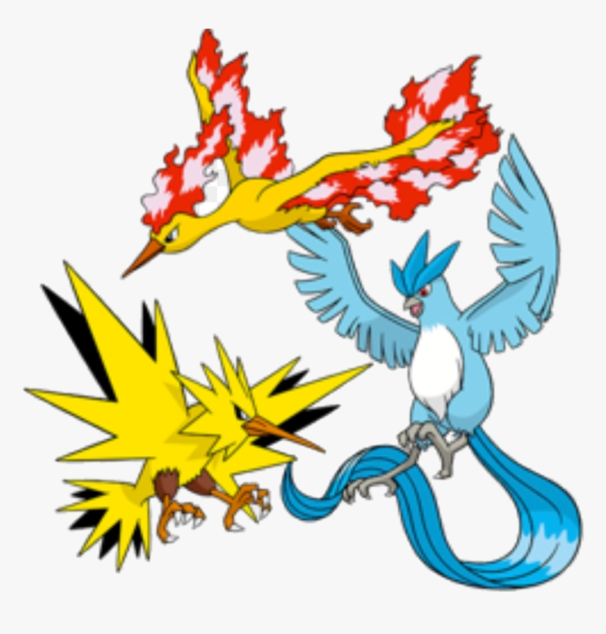 Pokemon Legendary Birds, HD Png Download, Free Download