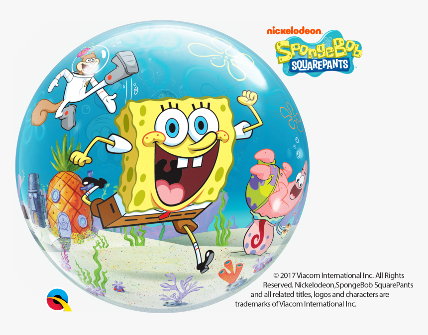 Spongebob Bubble Balloon, HD Png Download, Free Download