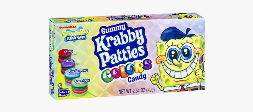 Gummy Krabby Patty Colors, HD Png Download, Free Download