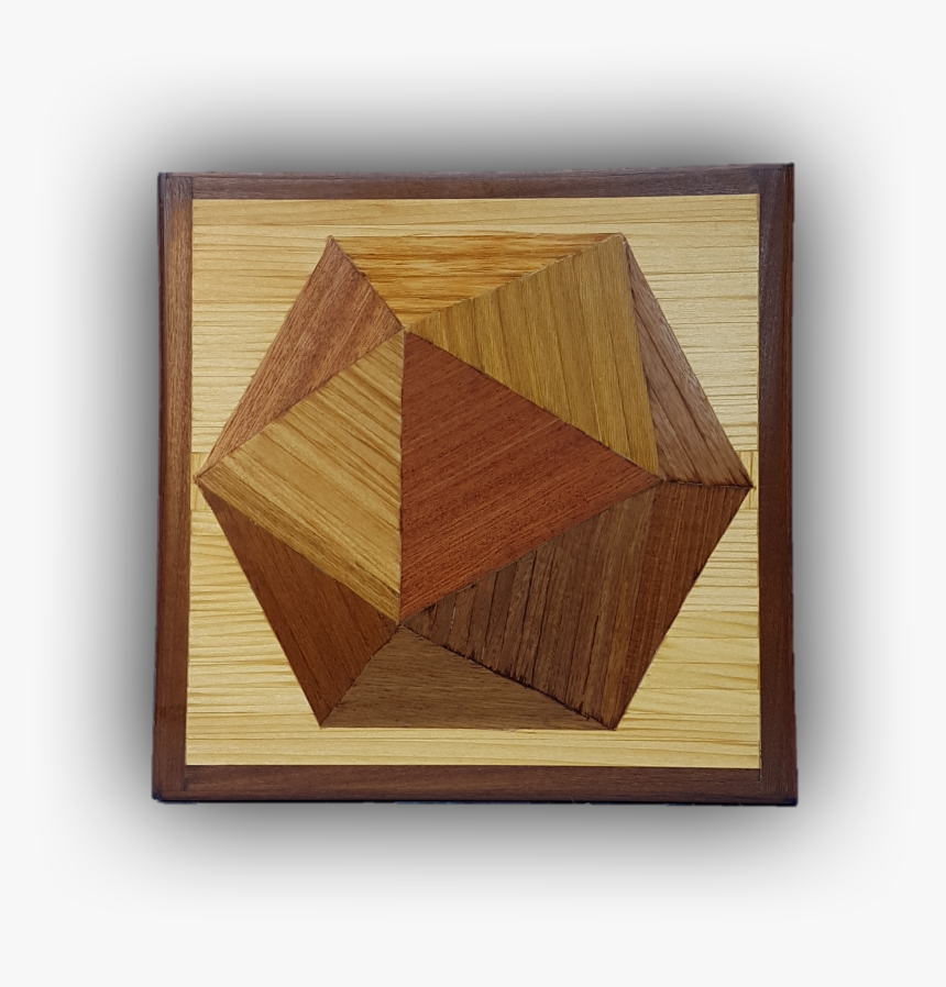 041 Icosahedron - Plywood, HD Png Download, Free Download