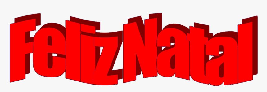 Feliz Natal Red Png - Graphic Design, Transparent Png, Free Download