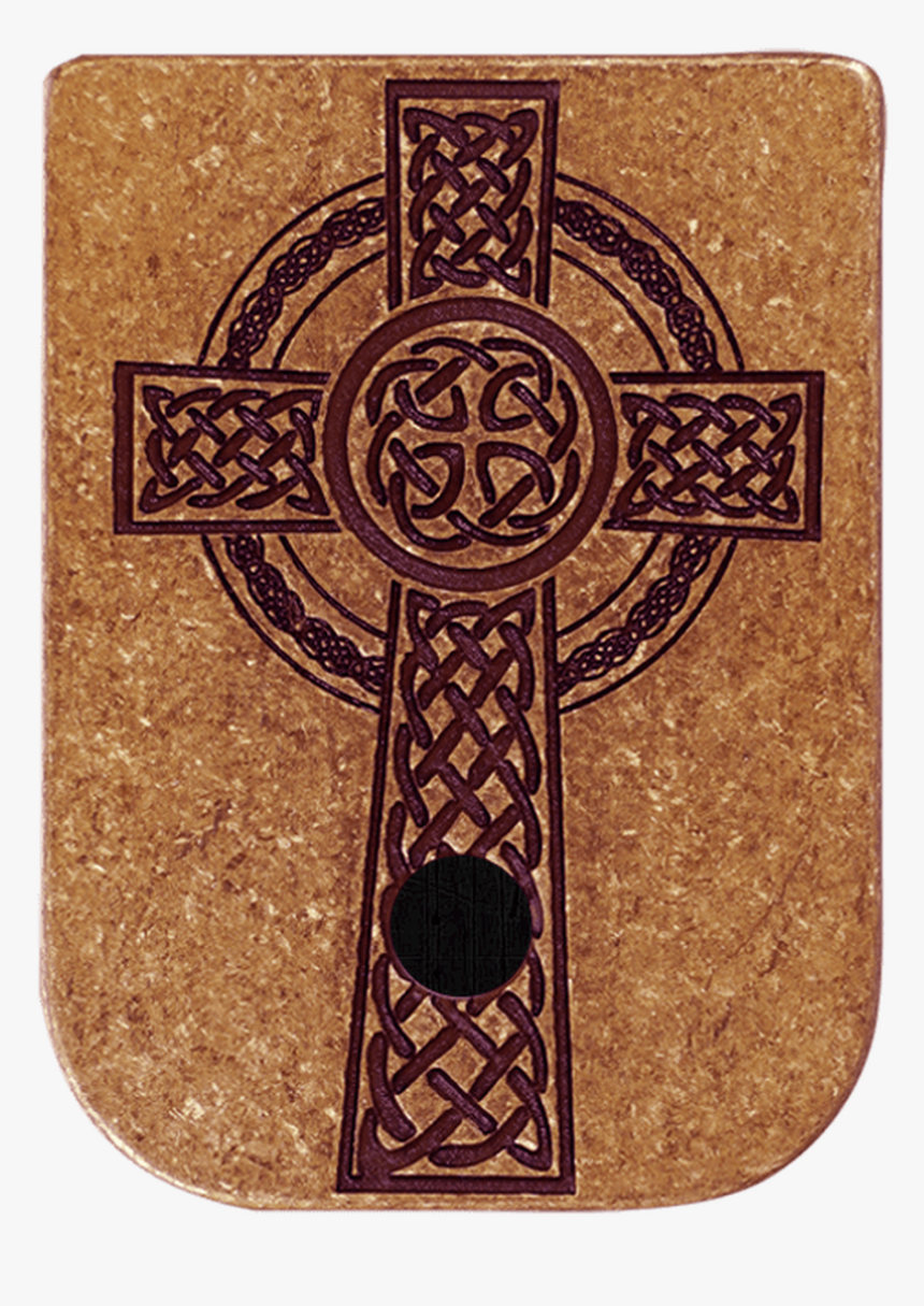 Celtic Cross Copper Rugged Finish Mag Plate - Cross, HD Png Download, Free Download