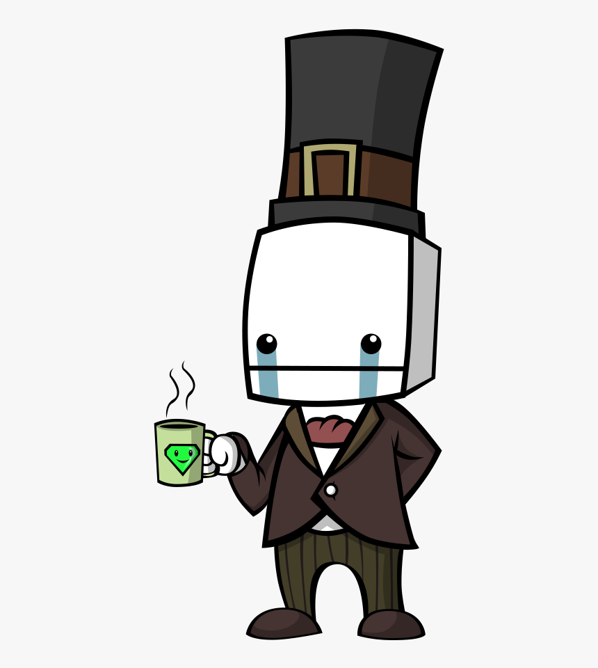 The Walking Definition Of Handsome Gentlemen - Battleblock Theater Hatty Hattington, HD Png Download, Free Download