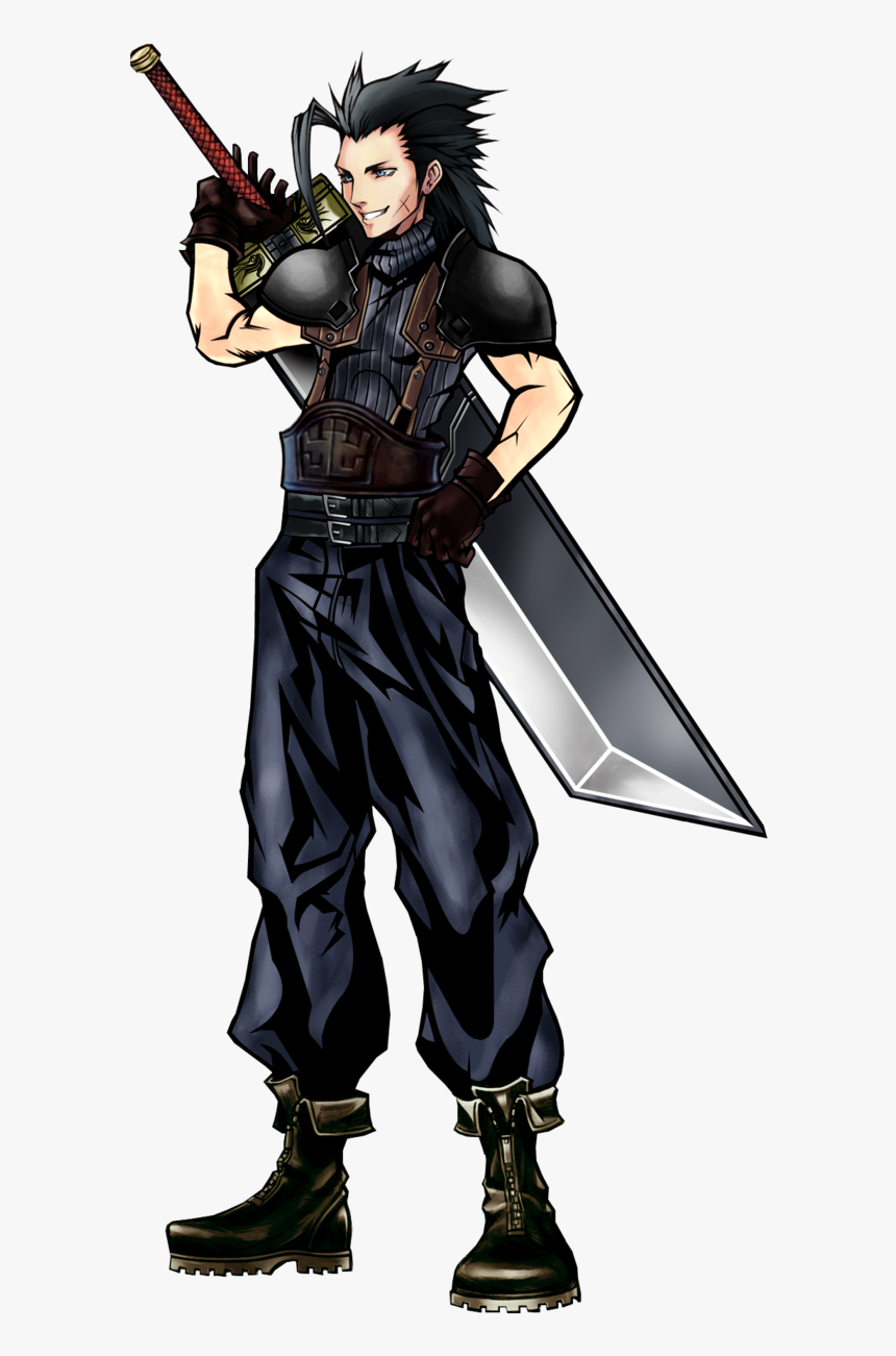 Zack Fair Png - Zack Fair Official Art, Transparent Png, Free Download