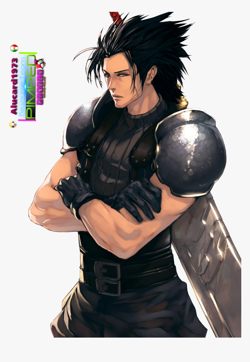 Zack Fair Fan Art, HD Png Download, Free Download