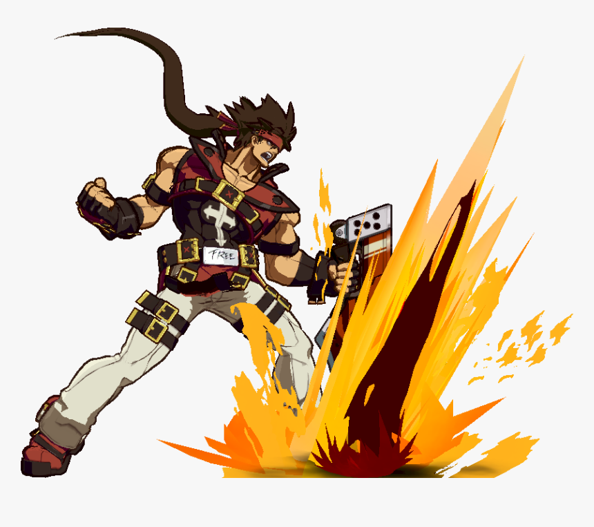 Guilty Gear Xrd Sprites, HD Png Download - kindpng.