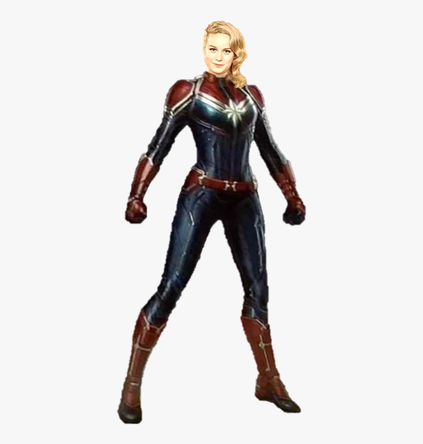 Fictional Figure,latex Clothing - Captain Marvel Png Marvel, Transparent Png, Free Download