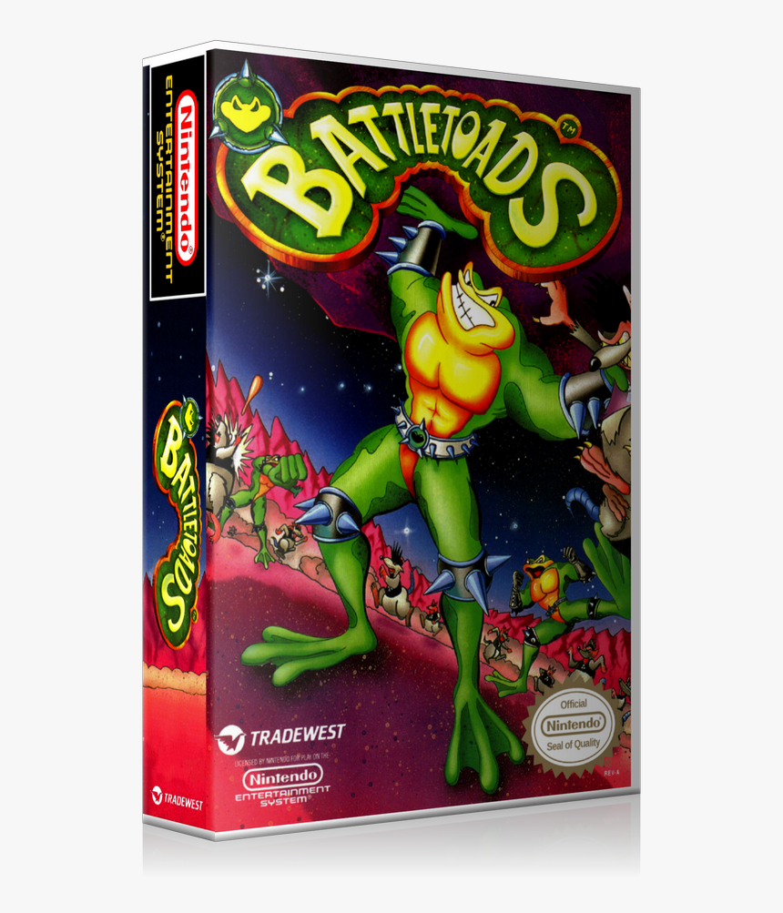 Battletoads Nes Box Art, HD Png Download, Free Download