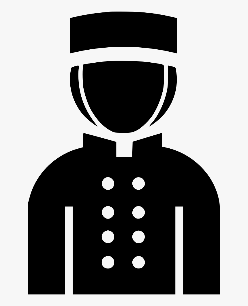 Bell Hop Transparent Png - Bellman Black And White Png, Png Download, Free Download