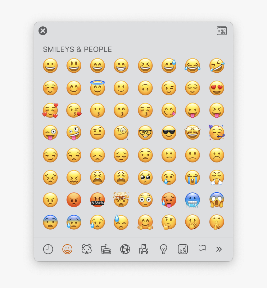 Emoji Iphone Keyboard Png, Transparent Png, Free Download