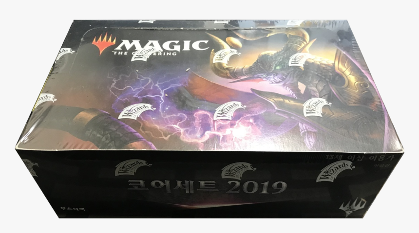 Magic The Gathering Magic 2019 Core Set Korean Booster - Box, HD Png Download, Free Download