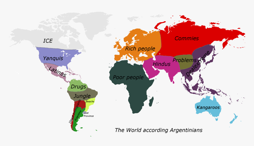 World Map Of Human Races, HD Png Download, Free Download