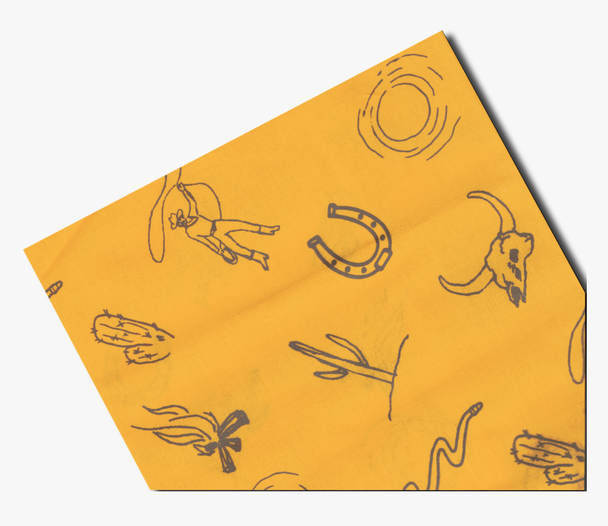 Desert Bandana - Drawing, HD Png Download, Free Download