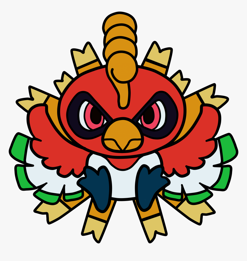 Ho-oh Pokedoll Art , Png Download - Incineroar, Transparent Png, Free Download