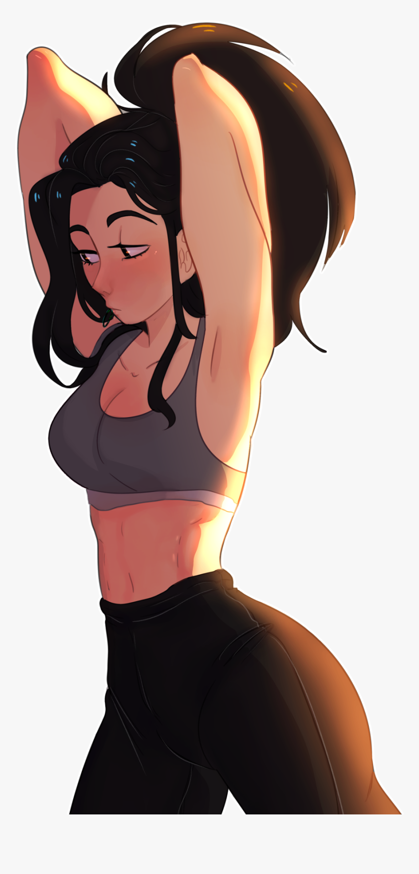 Momo My Hero Academia Thicc, HD Png Download, Free Download