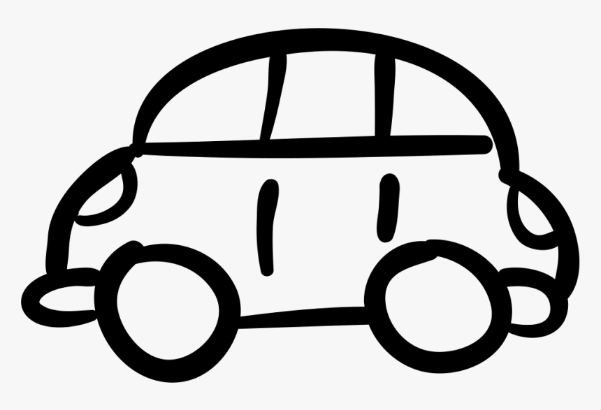 Car Hand Drawn Toy - Car Hand Drawing Png, Transparent Png, Free Download