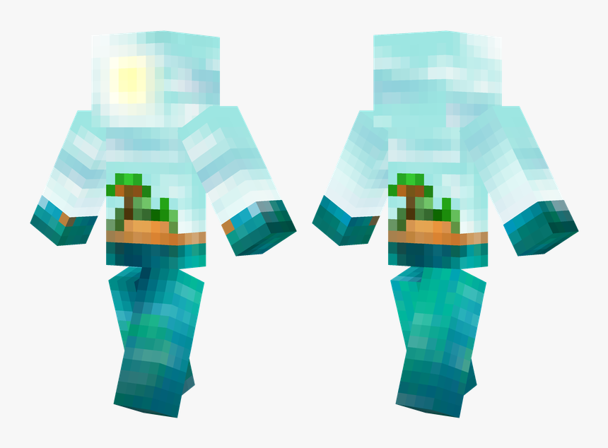Green Sweater Minecraft Skin, HD Png Download, Free Download