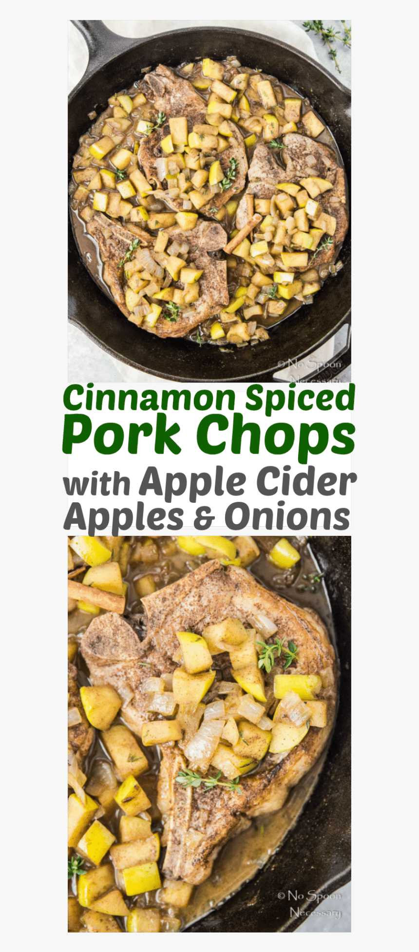 Cinnamon Spiced Pork Chops With Apple Cider Apples - Sunday Roast, HD Png Download, Free Download