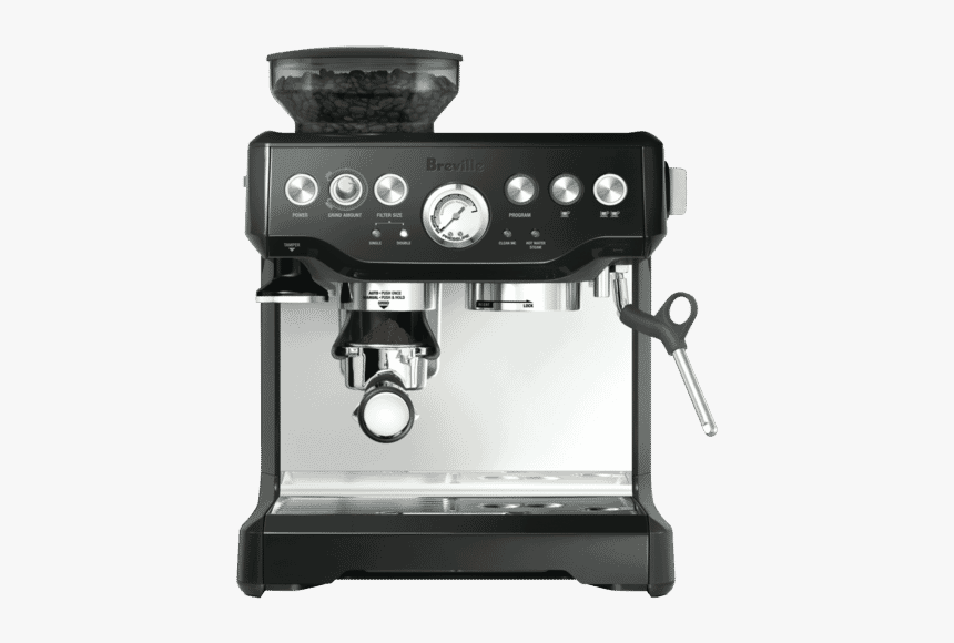 Coffee Machine Png Free Pic - Breville Barista Express Black, Transparent Png, Free Download