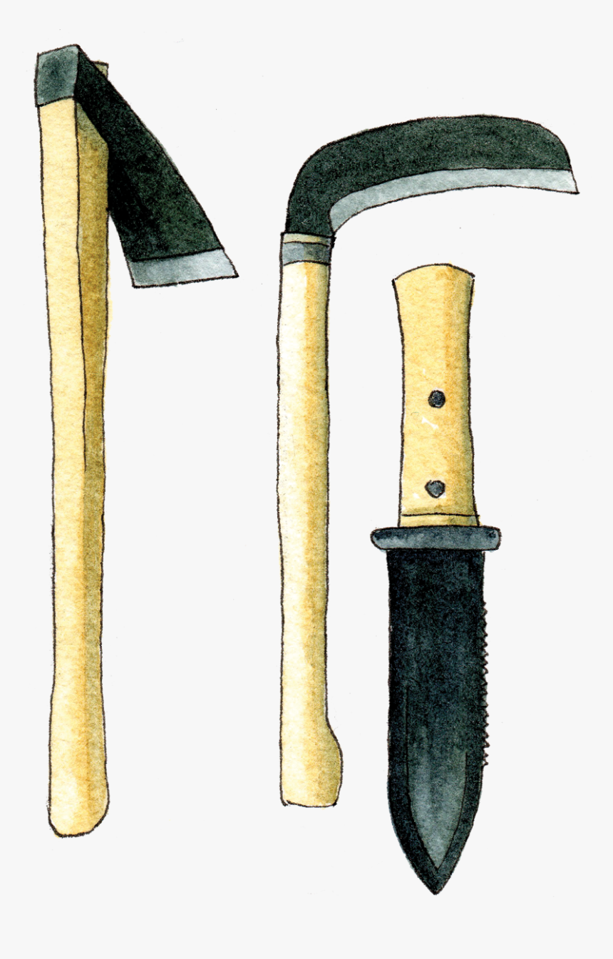 Japanese Garden Tools - Hunting Knife, HD Png Download, Free Download