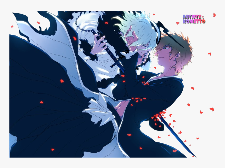 Bleach Ichigo Zangetsu - Bleach Ichigo Hollow Fan Art, HD Png Download, Free Download