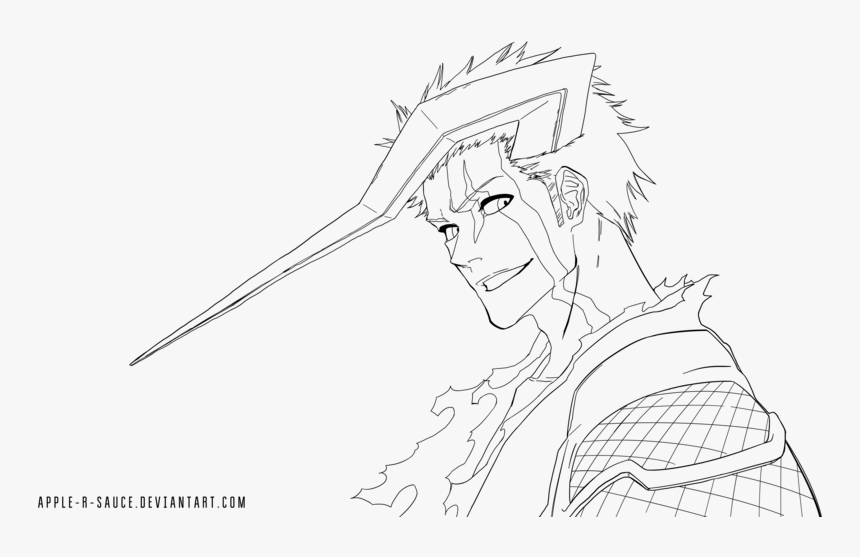 Ricegum Drawing Bleached - Bleach Ichigo Bankai Drawing, HD Png Download, Free Download