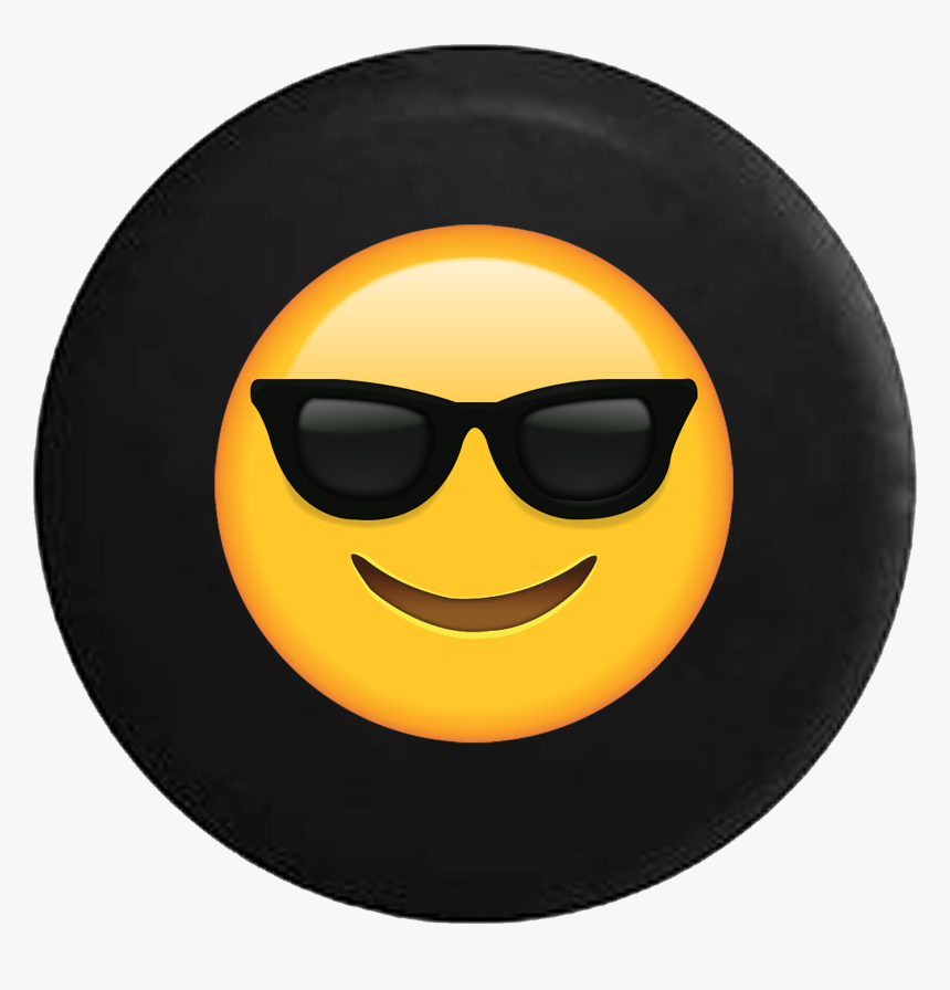 Cool Emoji Black Background, HD Png Download - kindpng