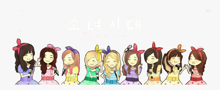 Girl"s Generation/snsd Which Snsd Chibi Do Toi Like - 8 Girls Generation Cartoon, HD Png Download, Free Download