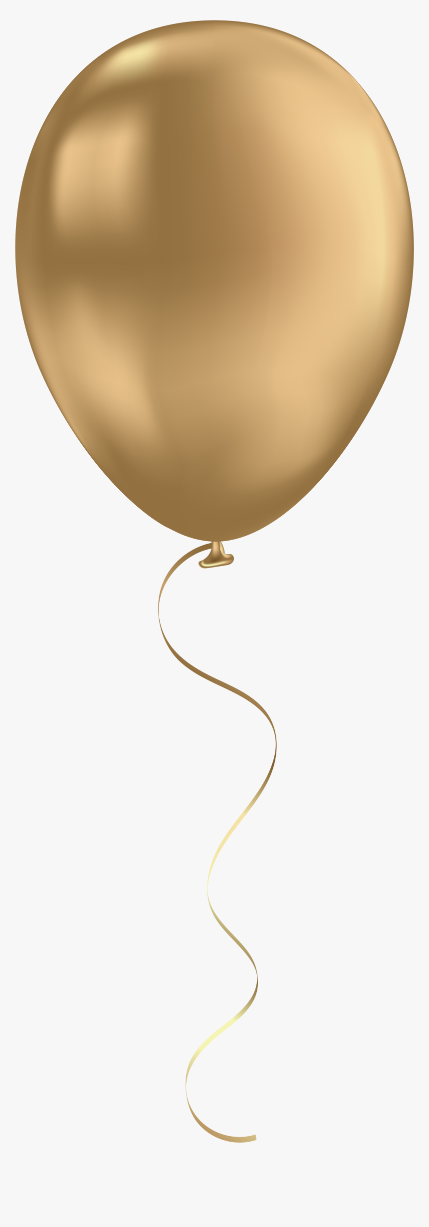 Png Balloon Gold Transparent, Png Download, Free Download