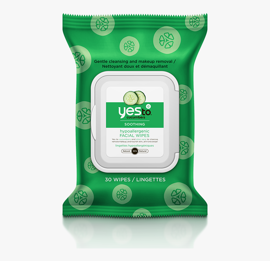 Product Photo - Yes To Cucumbers Face Wipes, HD Png Download, Free Download