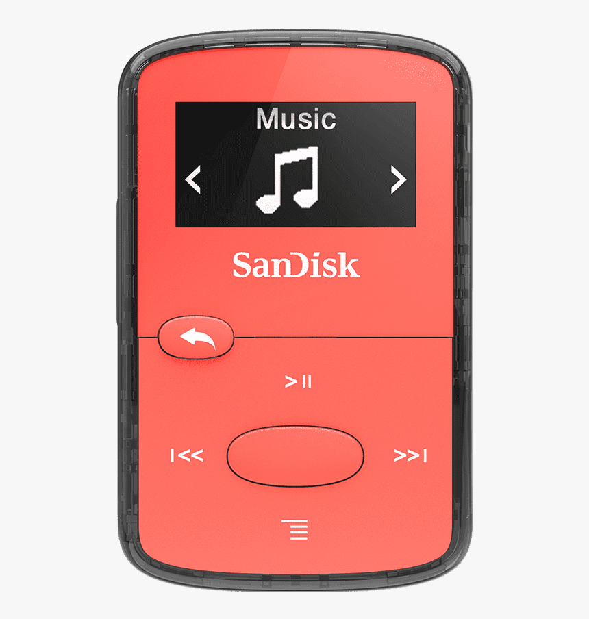 Sandisk Clip Jam Mp3 Player 8gb Orange - Sandisk Clip Jam Review, HD Png Download, Free Download