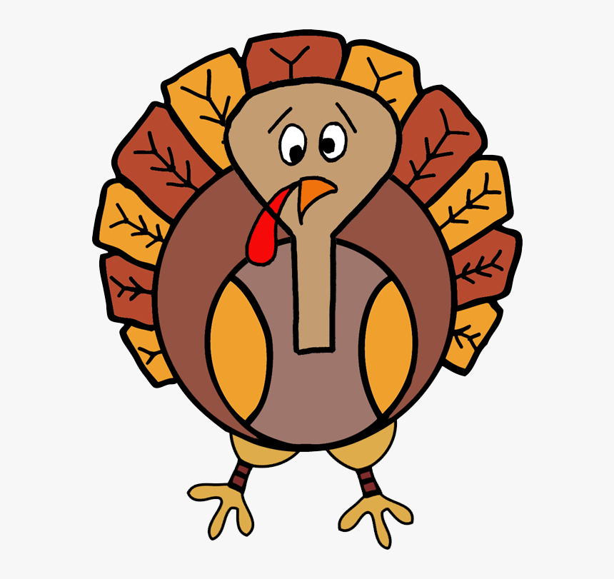 Transparent Cute Turkey Png - Turkey Guy Cartoon, Png Download, Free Download