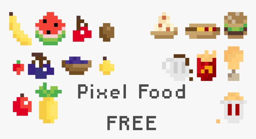 Perfect Pixel Fruit 2d Assets [free], HD Png Download, Free Download