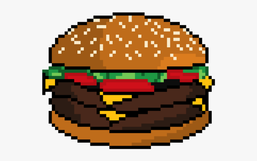 #scpixel #pixel #hamburger #food #ftestickers - Hamburger Pixel Art Png, Transparent Png, Free Download