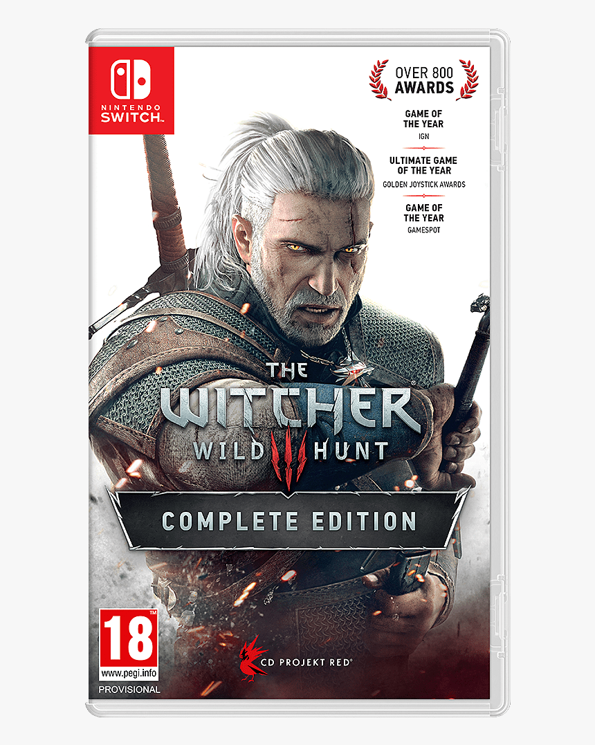 Witcher 3 Wild Hunt Complete Edition Switch, HD Png Download, Free Download