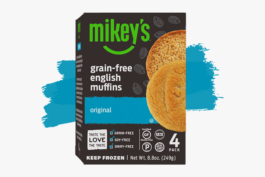 Mikey's Grain Free English Muffins, HD Png Download, Free Download