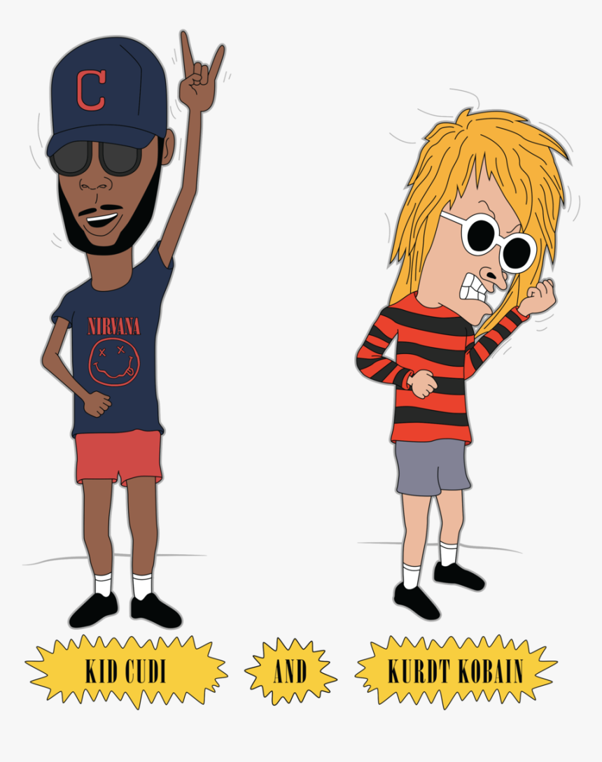 Cudixcobain - Kid Cudi Cartoon, HD Png Download, Free Download