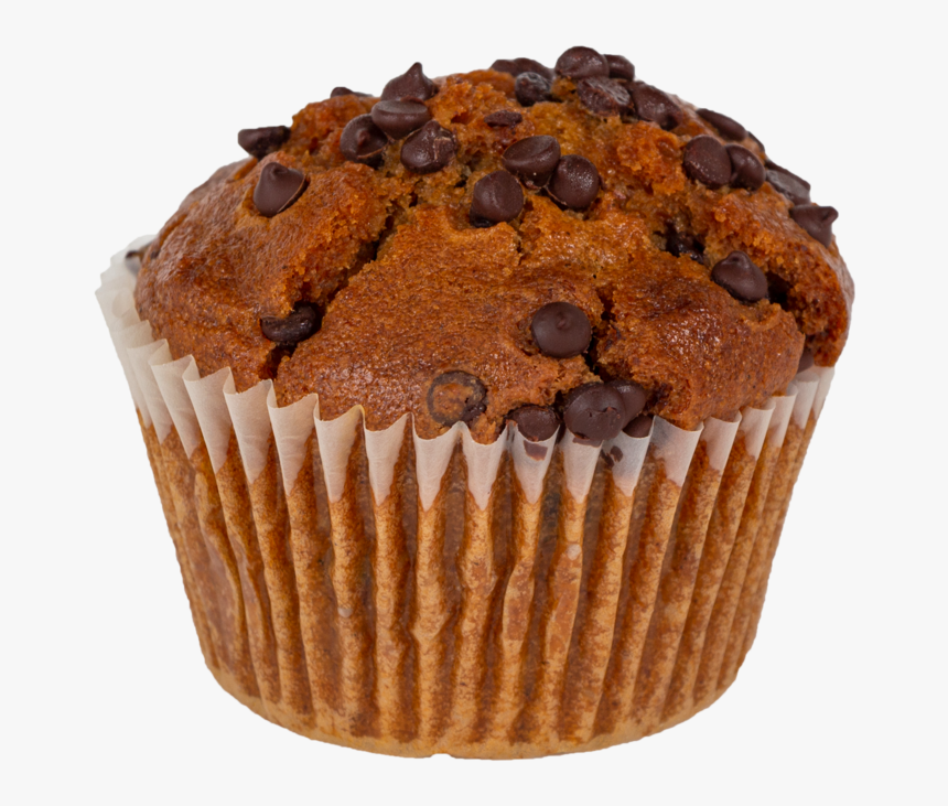 Pumpkin Chocolate Chip Muffin-2 - Muffin, HD Png Download, Free Download