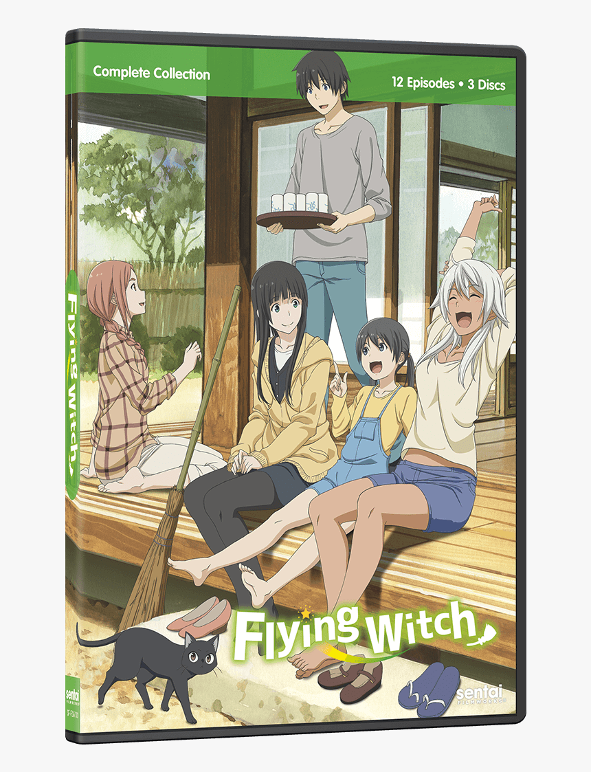 Flying Witch Blu Ray, HD Png Download, Free Download