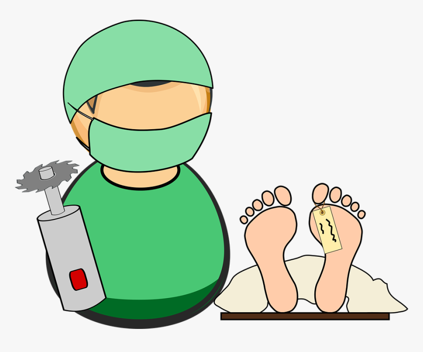 Autopsy, Comic Characters, Corpse, Dead, Hospital - Surgeon Clipart, HD Png Download, Free Download