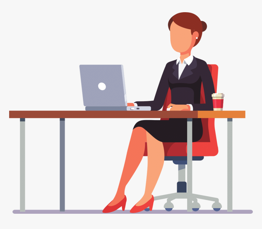 Seo Training - Work At Desk Icon, HD Png Download, Free Download