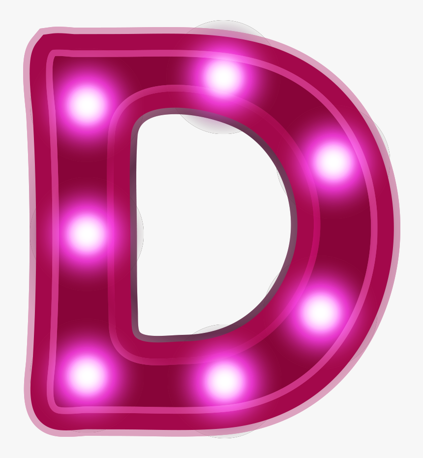 D Letter Png Images - Neon Letter D Png, Transparent Png, Free Download