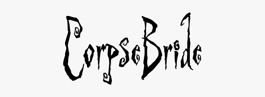 Corpse Bride - Corpse Bride Logo Png, Transparent Png, Free Download