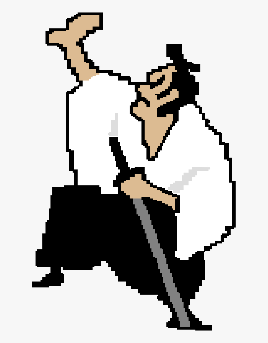 Transparent 8bit Png - Rhythm Heaven Wandering Samurai, Png Download, Free Download