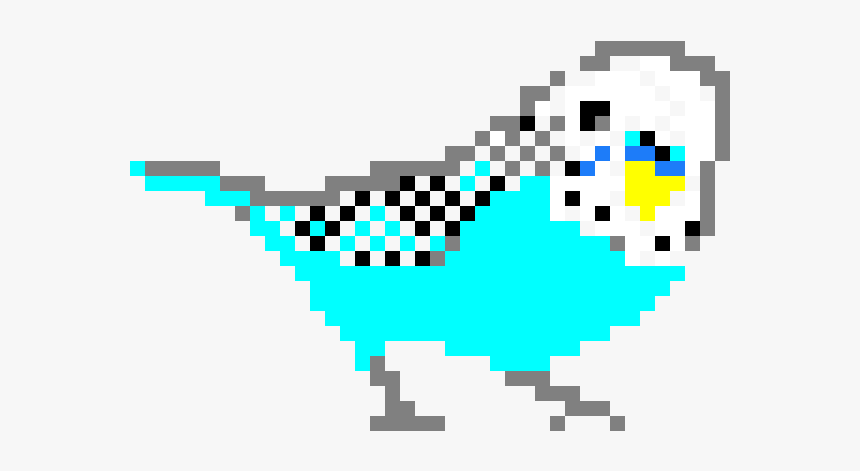 8bit Budgies - 8 Bit Budgie, HD Png Download, Free Download