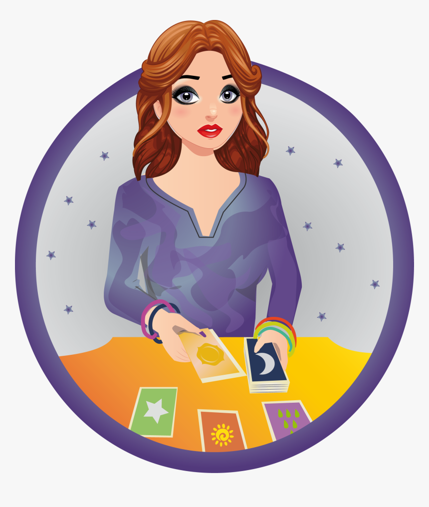 About Denise, Tarot Reader - Tarot Card Reading Clipart Png, Transparent Png, Free Download