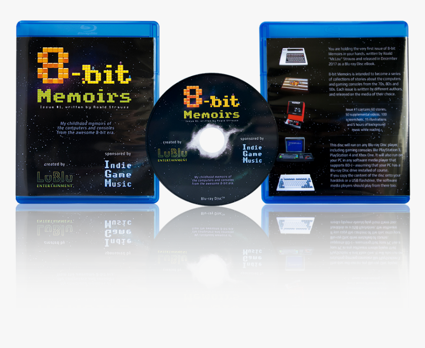 8bit Memoirs On Blu-ray Disc - Utility Software, HD Png Download, Free Download
