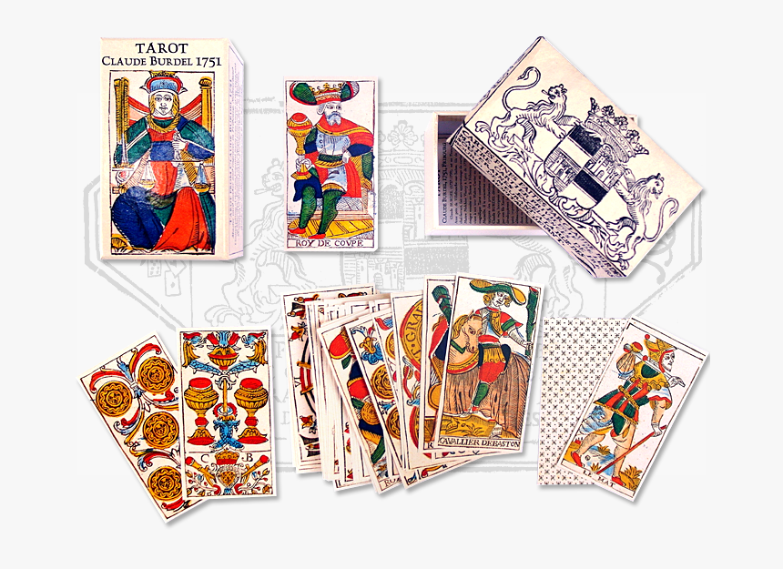 Claude Burdel - Tarot Claude Burdel 1751, HD Png Download, Free Download