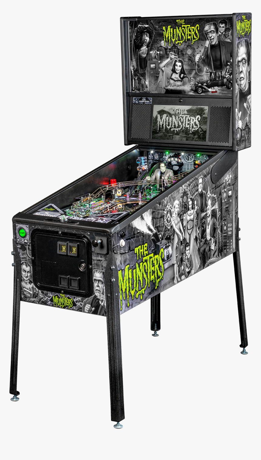 New Munsters Pinball Machine, HD Png Download, Free Download